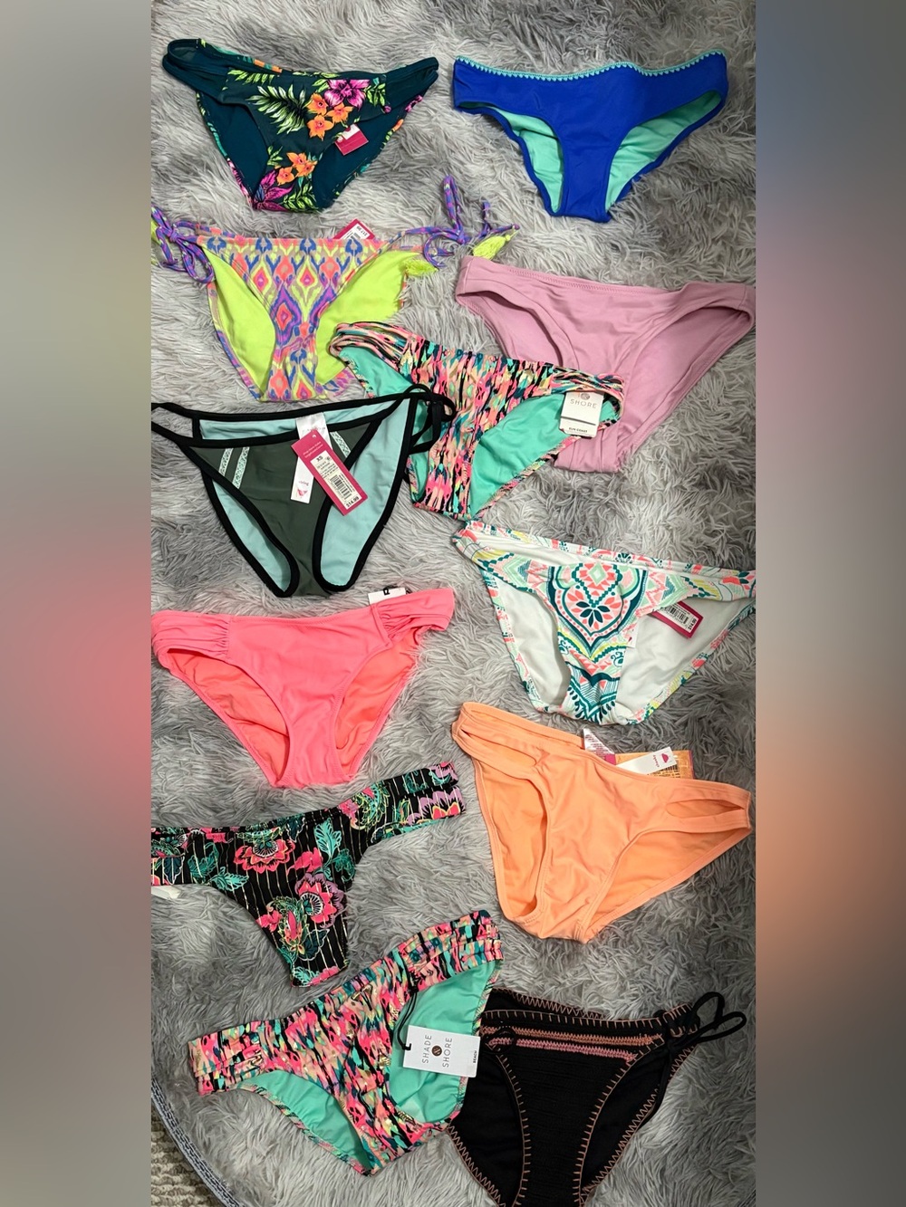 NWT Mixed Bikini “Bottoms” - All XS Assortment patterns you pick: